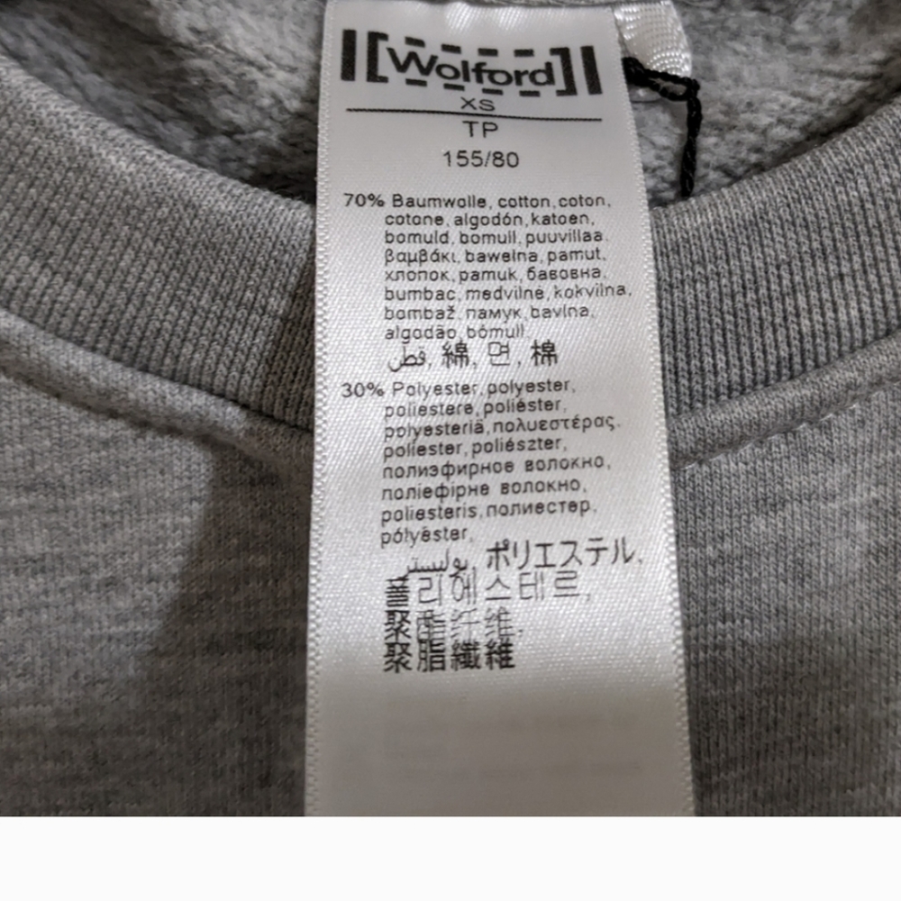 Nwt Luxury Black Wolford Sweater dress Sz 4 Like Small - Picture 15 of 16